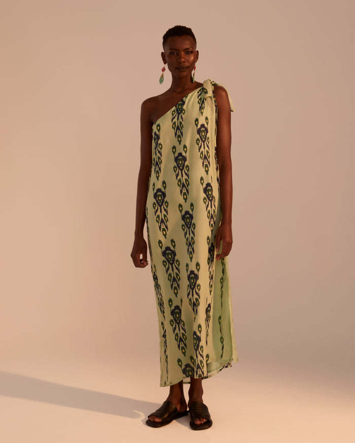 Robe asymétrique Valeria Cotoner (695 euros).