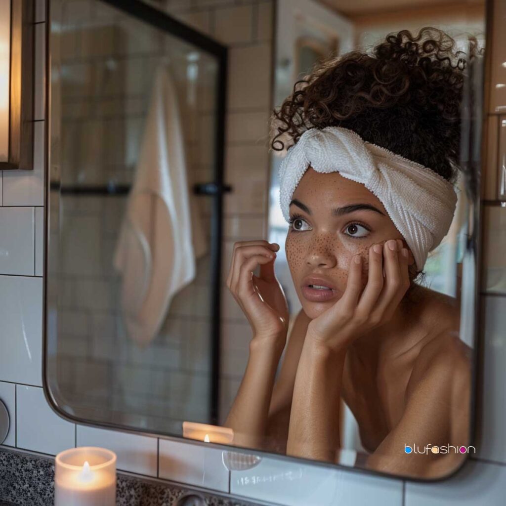 Ne frottez pas et ne touchez pas votre visage après le Botox