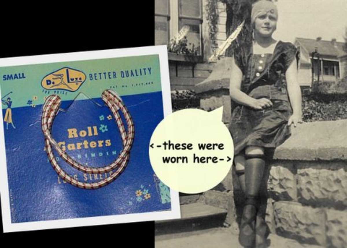 The Rolled Stocking Trend: It began with the flappers, but here