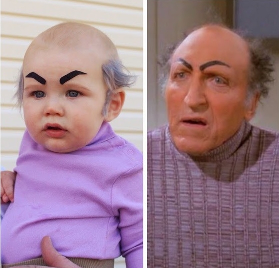 Costume de bébé oncle Leo Seinfeld
