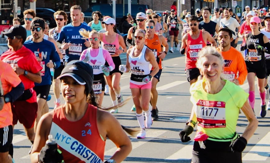 photos du marathon de nyc 2024