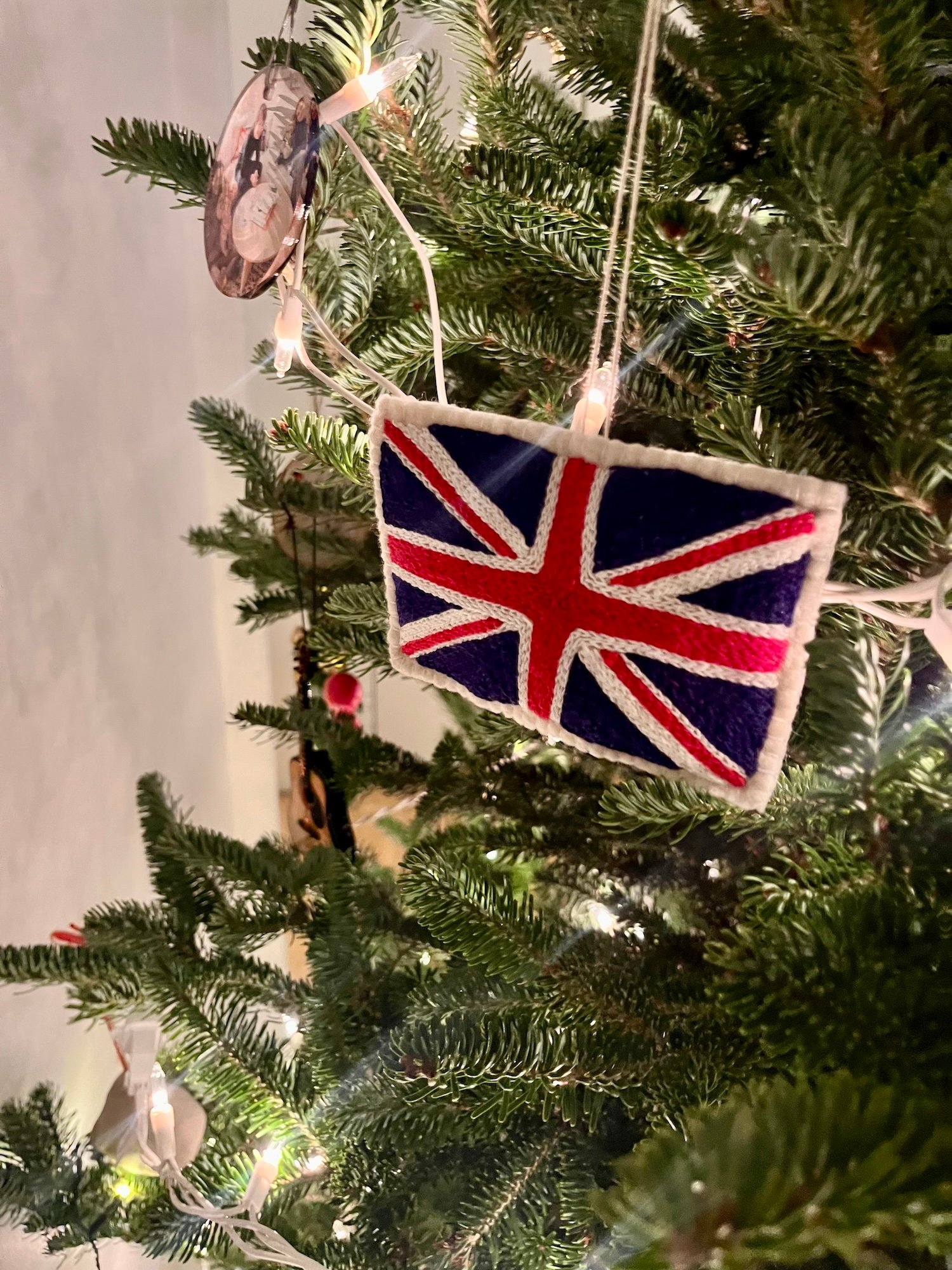 ornement de drapeau britannique