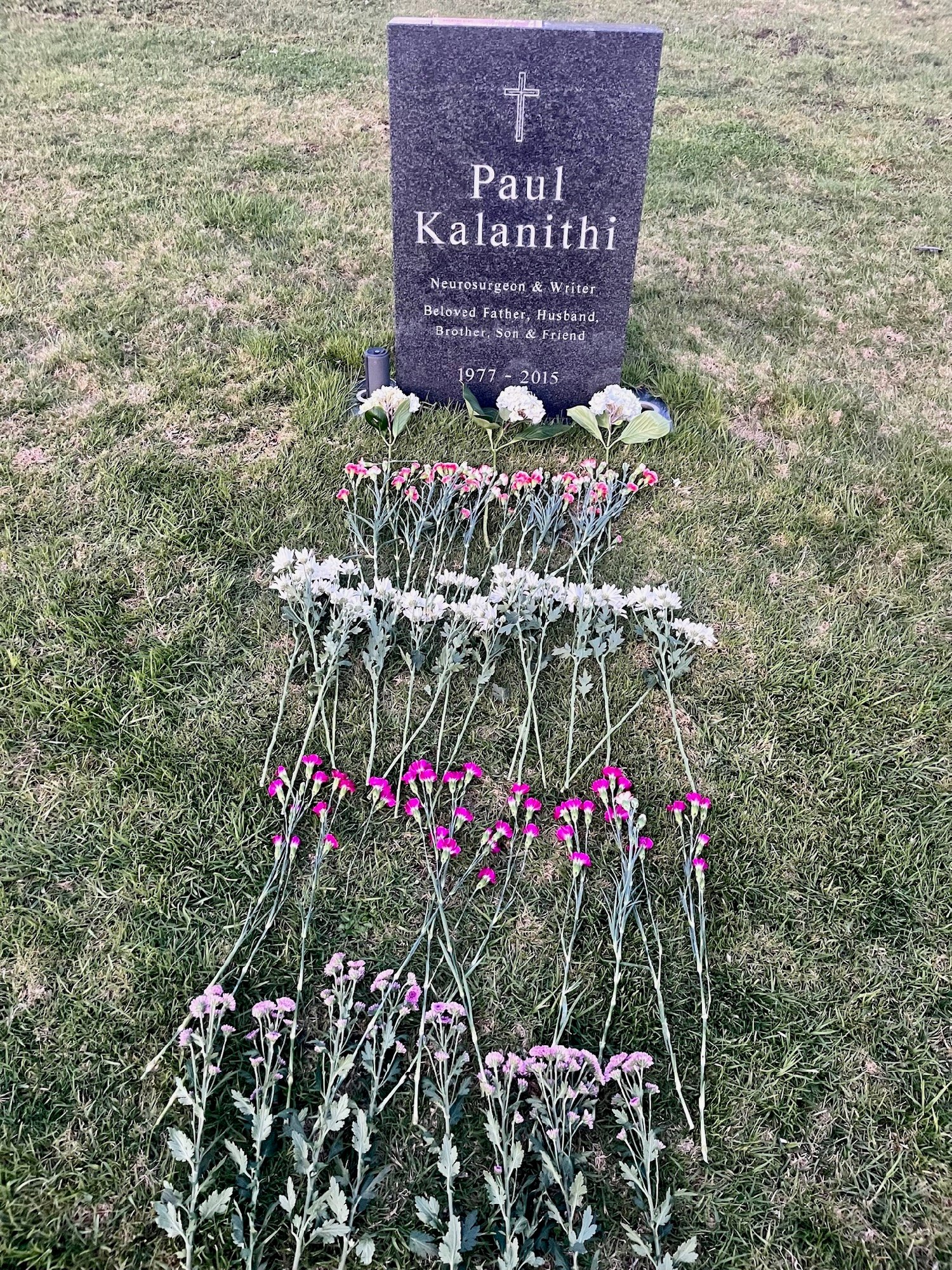 Tombe de Paul Kalanithi