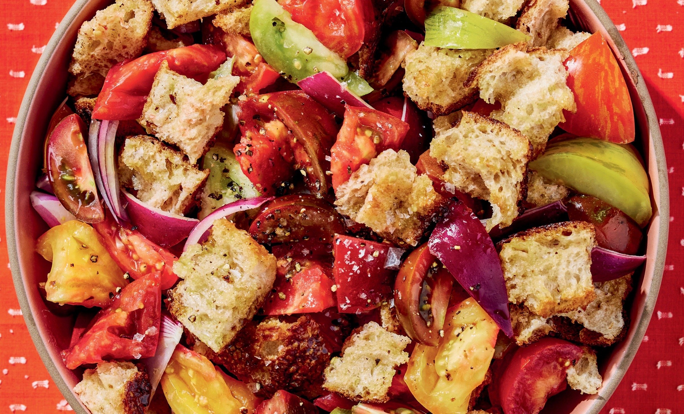 Salade de Panzanella toscan de Dan Pelosi