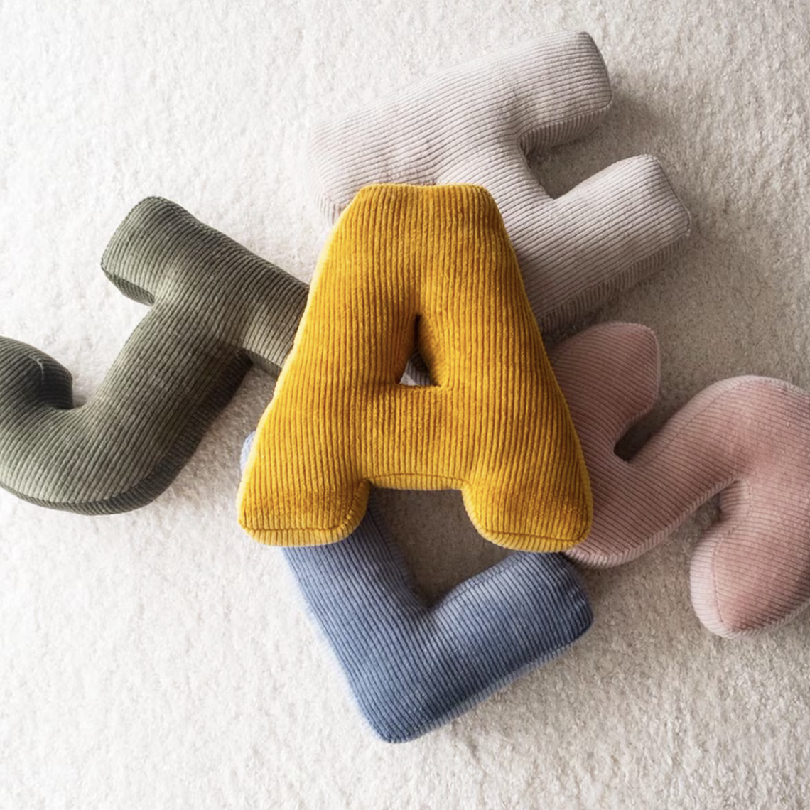oreiller alphabet