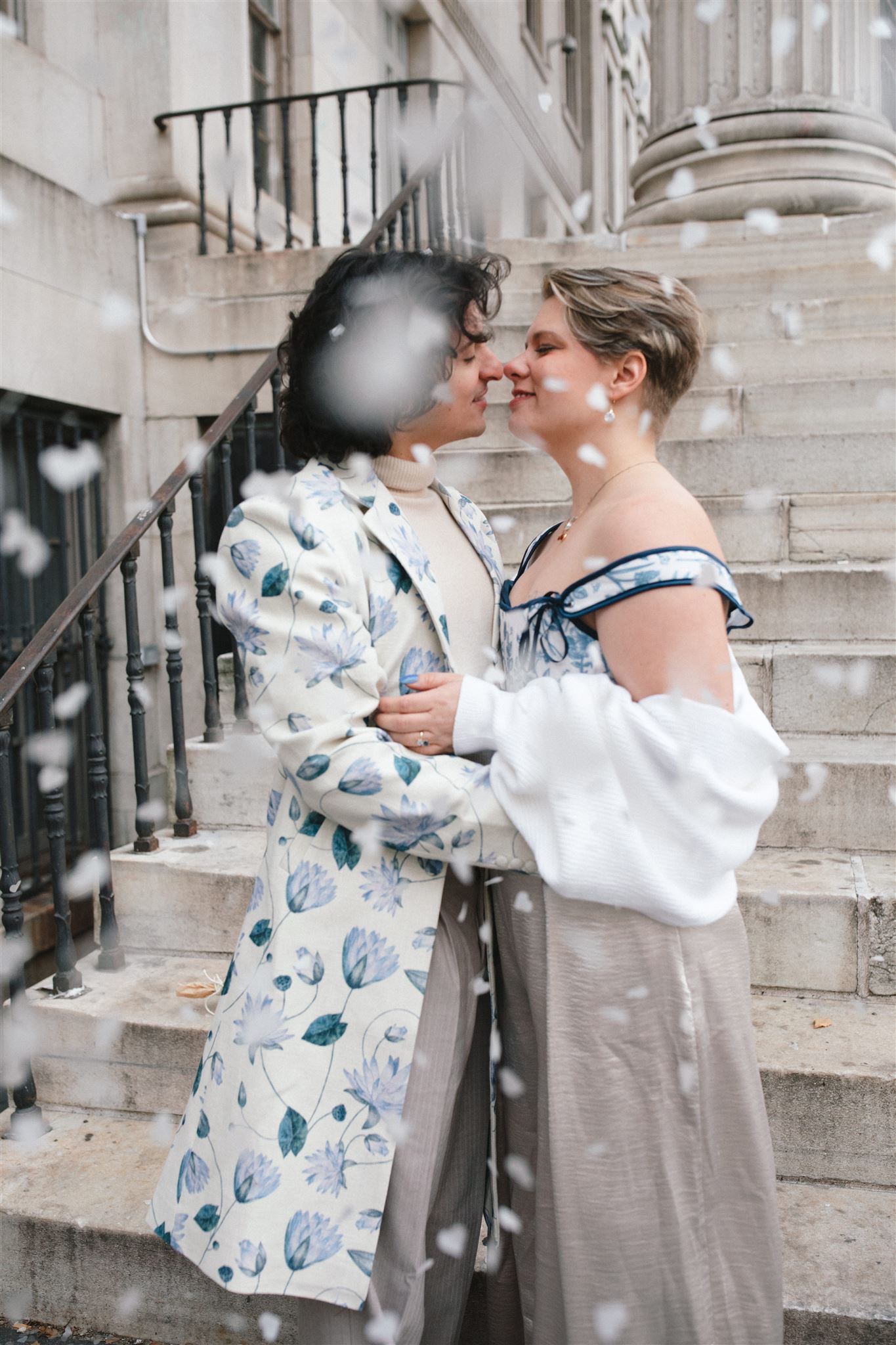 look de mariage assorti