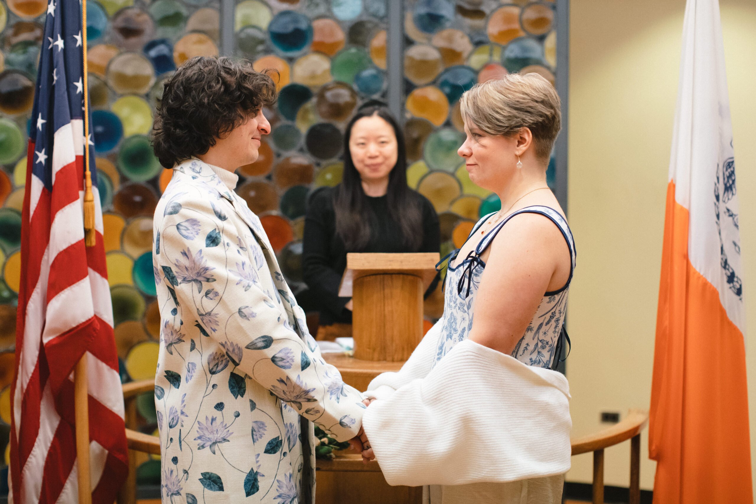 look de mariage assorti