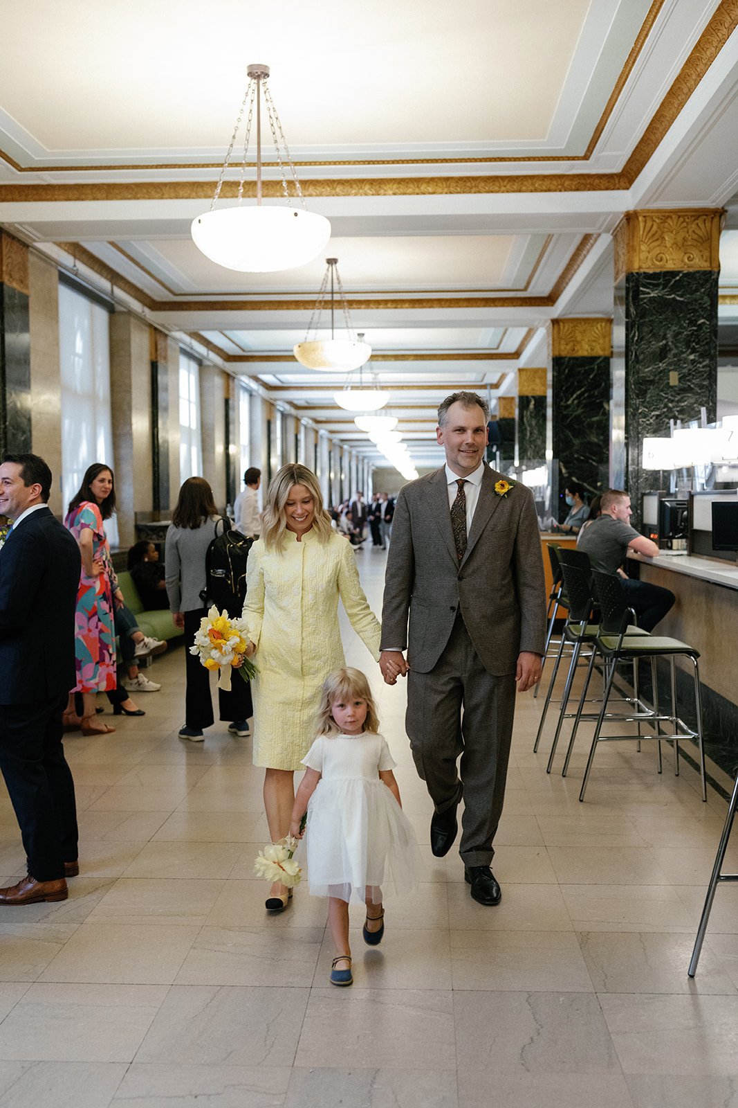 Mariage à l'hôtel de ville de New York