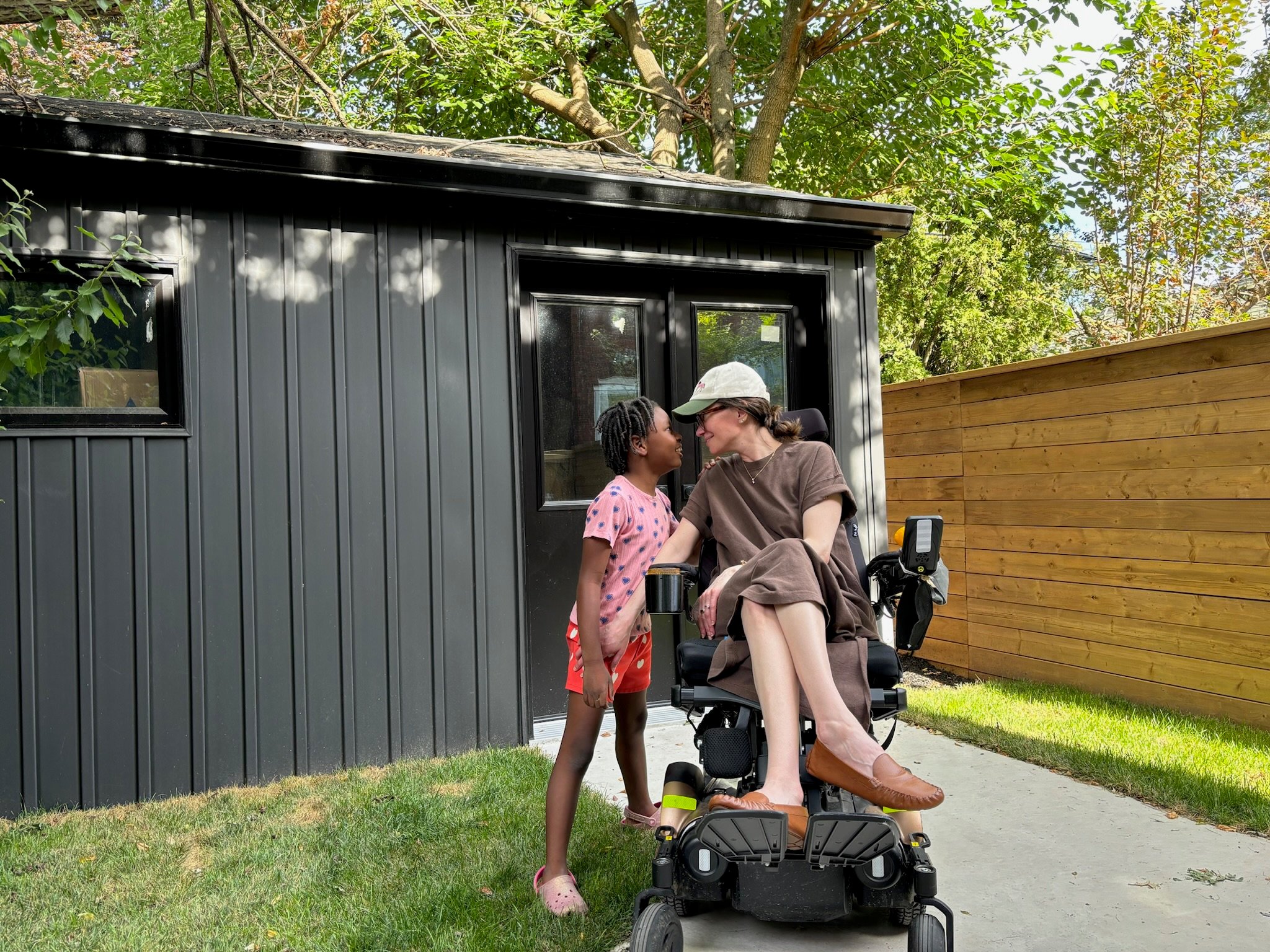 Visite de Jessica Slice House accessible en fauteuil roulant