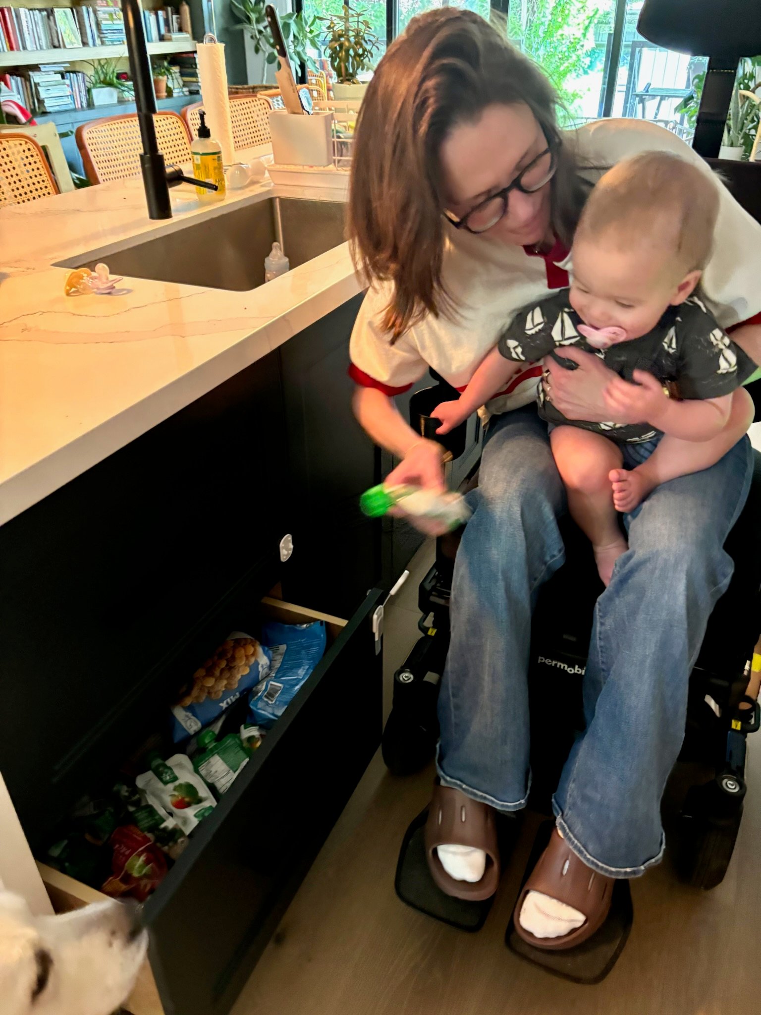 Visite de Jessica Slice House accessible en fauteuil roulant