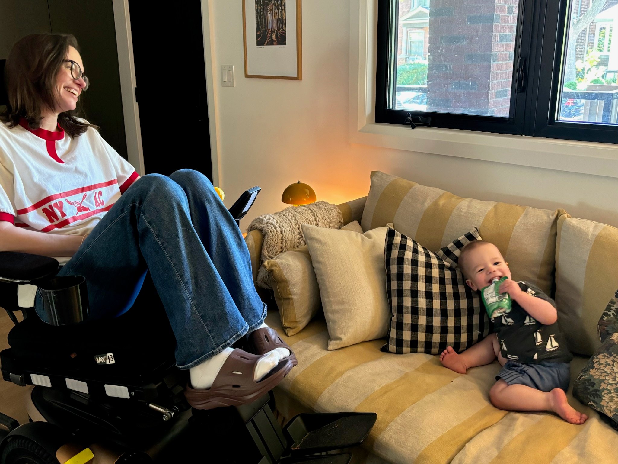 Visite de Jessica Slice House accessible en fauteuil roulant