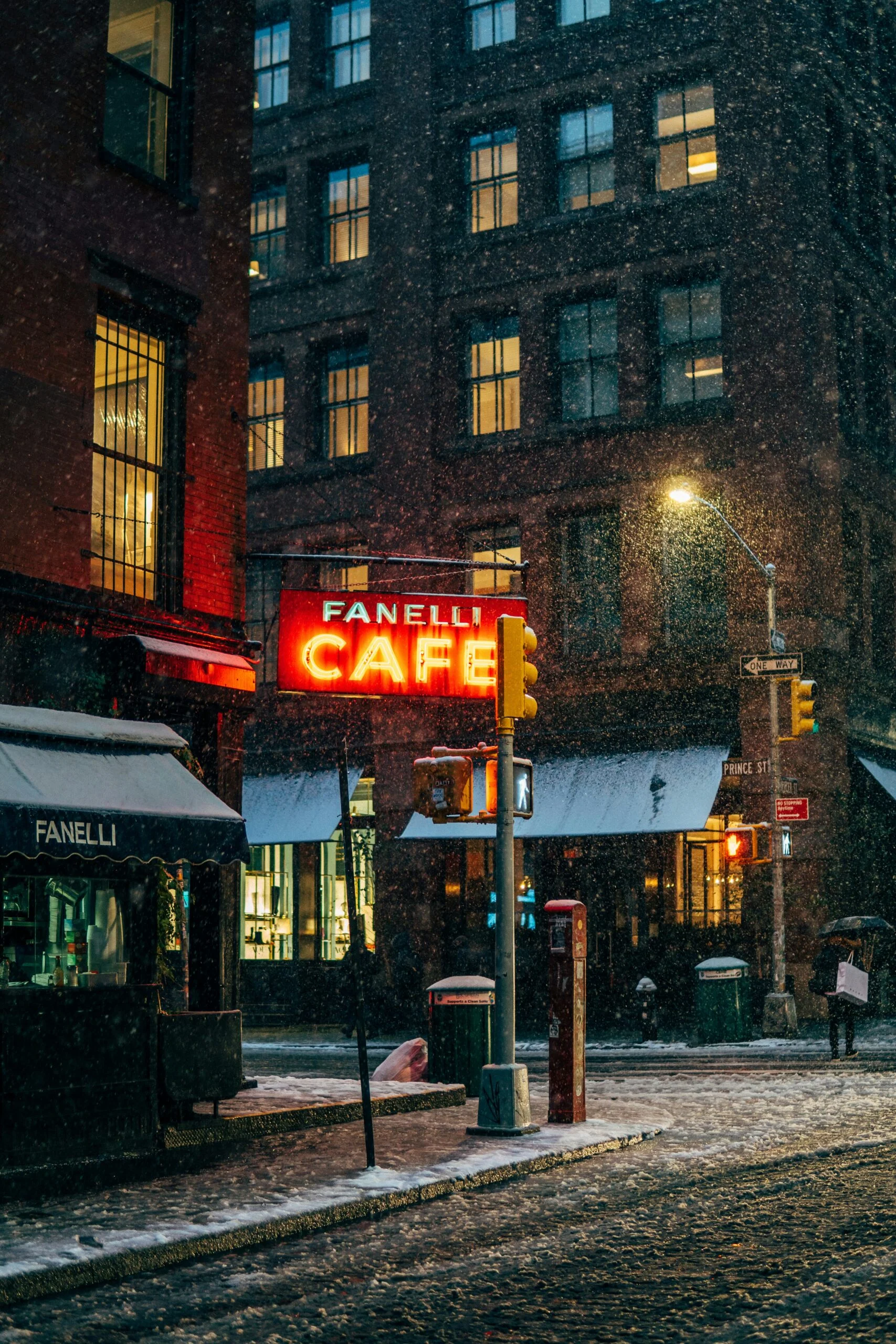neige à New York Soho
