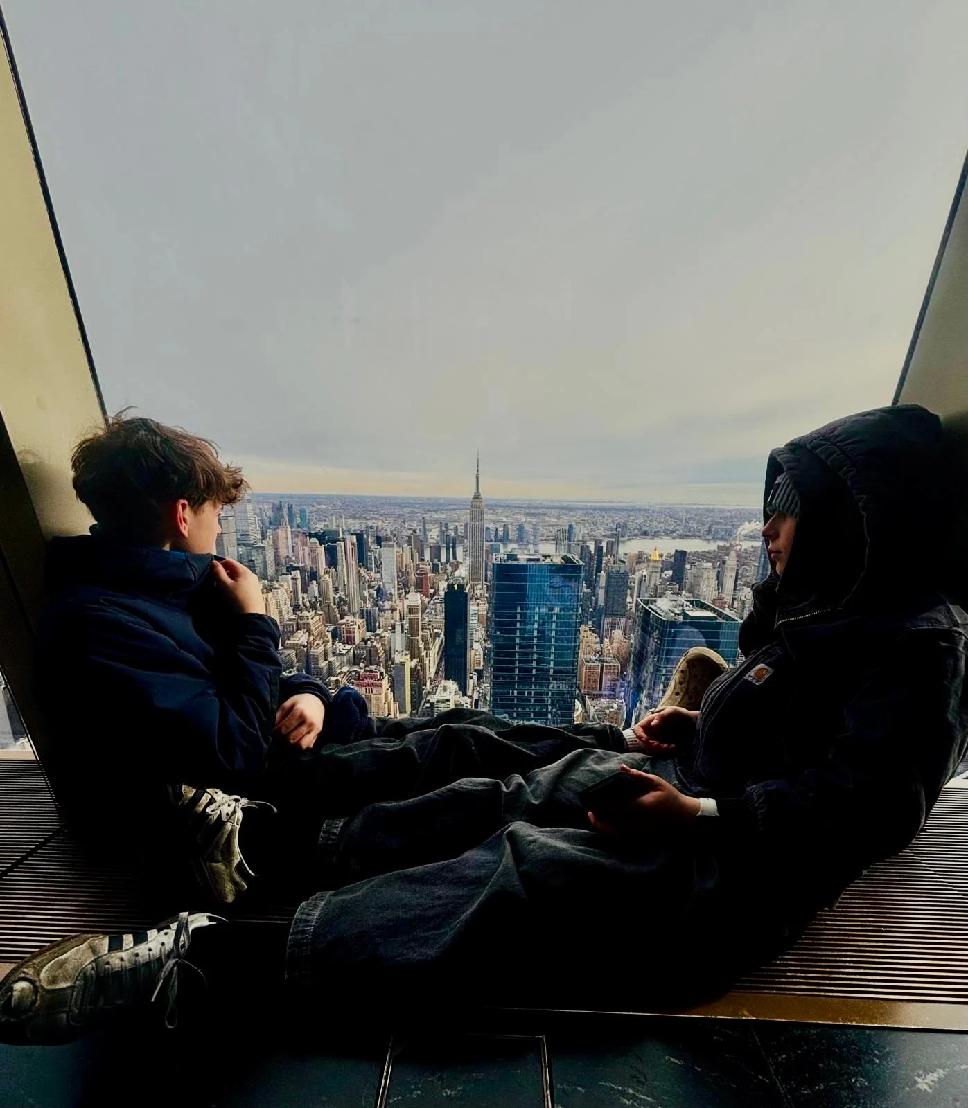 le bord donne sur Manhattan