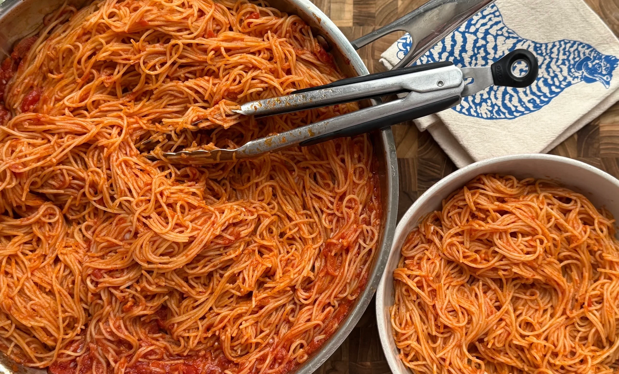 Les spaghettis de mon père sont tout ce que je veux manger en janvier