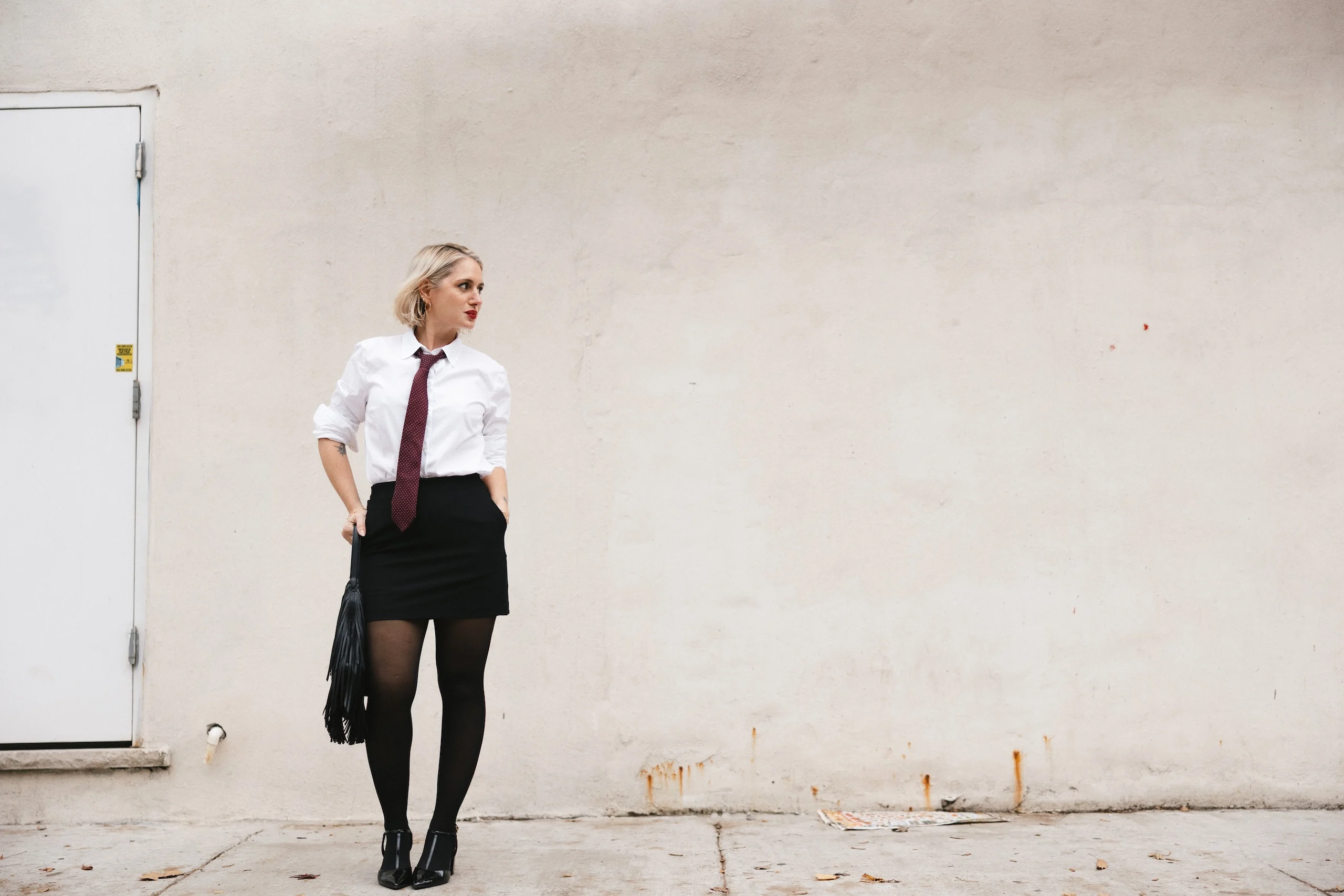Une (petite) semaine de tenues : Caitlin Abber