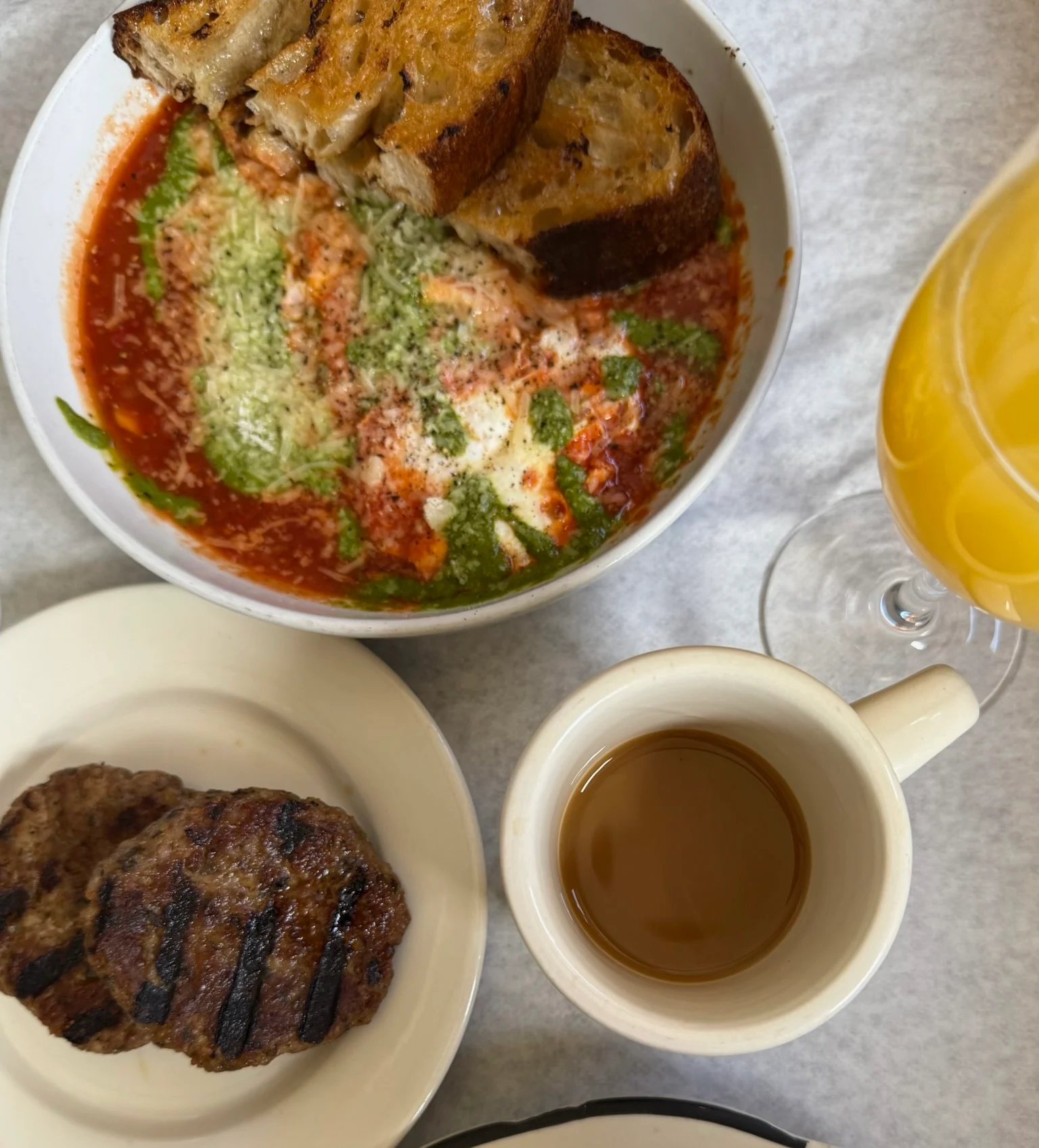 dîner à New York