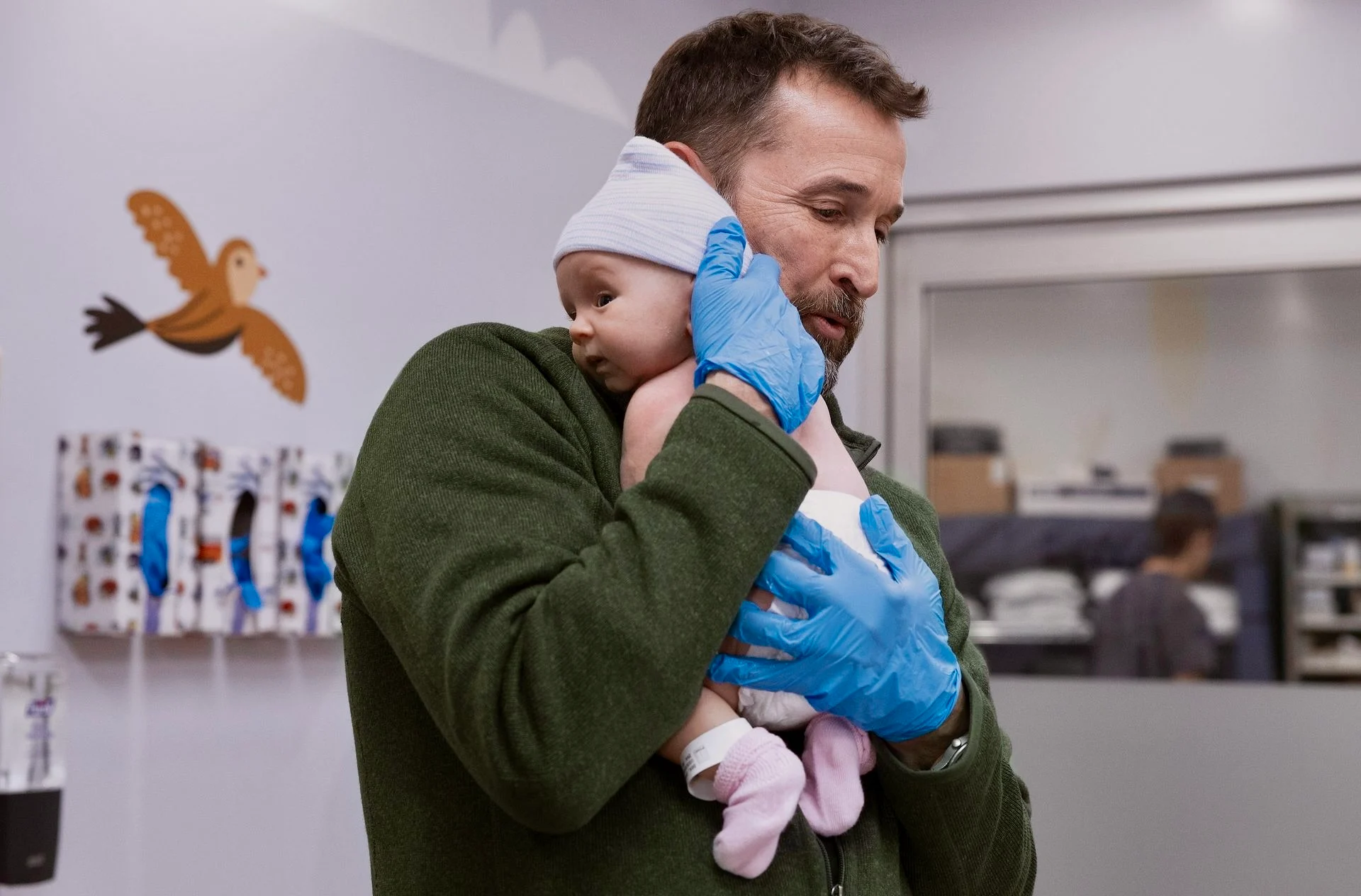 la scène du bébé Pitt