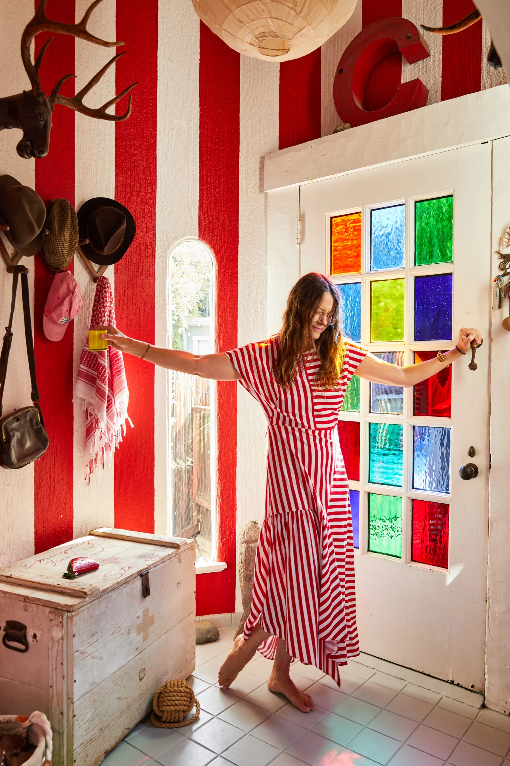 Visite de la maison de Caitlin Wylde à Los Angeles, Echo Park