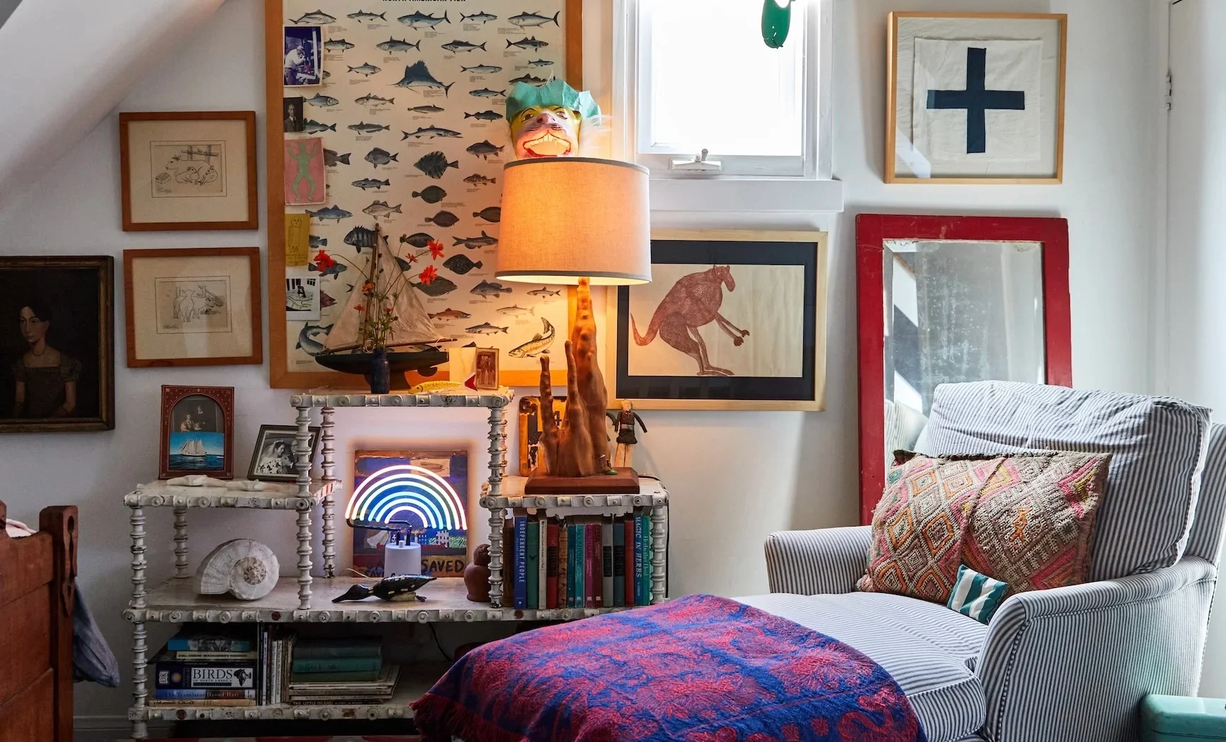 Cette maison colorée de Los Angeles vous donnera envie de sols verts