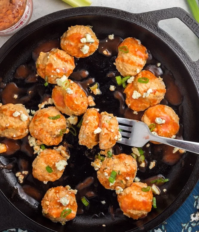 boulettes de poulet Buffalo