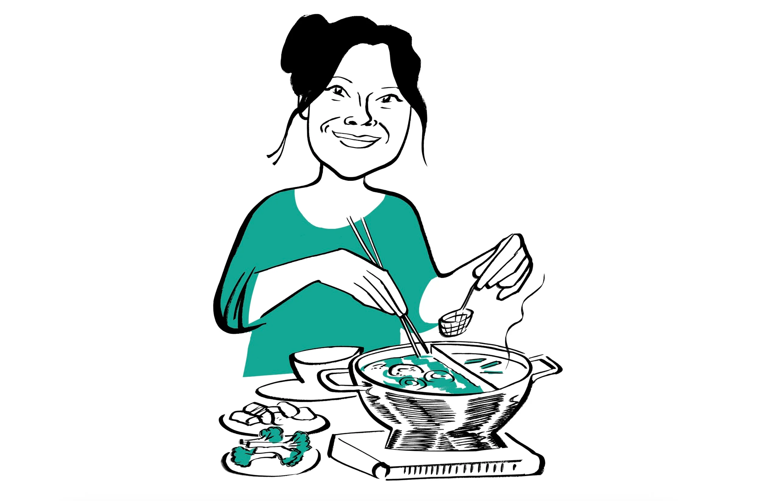 Natasha Pickowicz cheveux New Yorker illustration