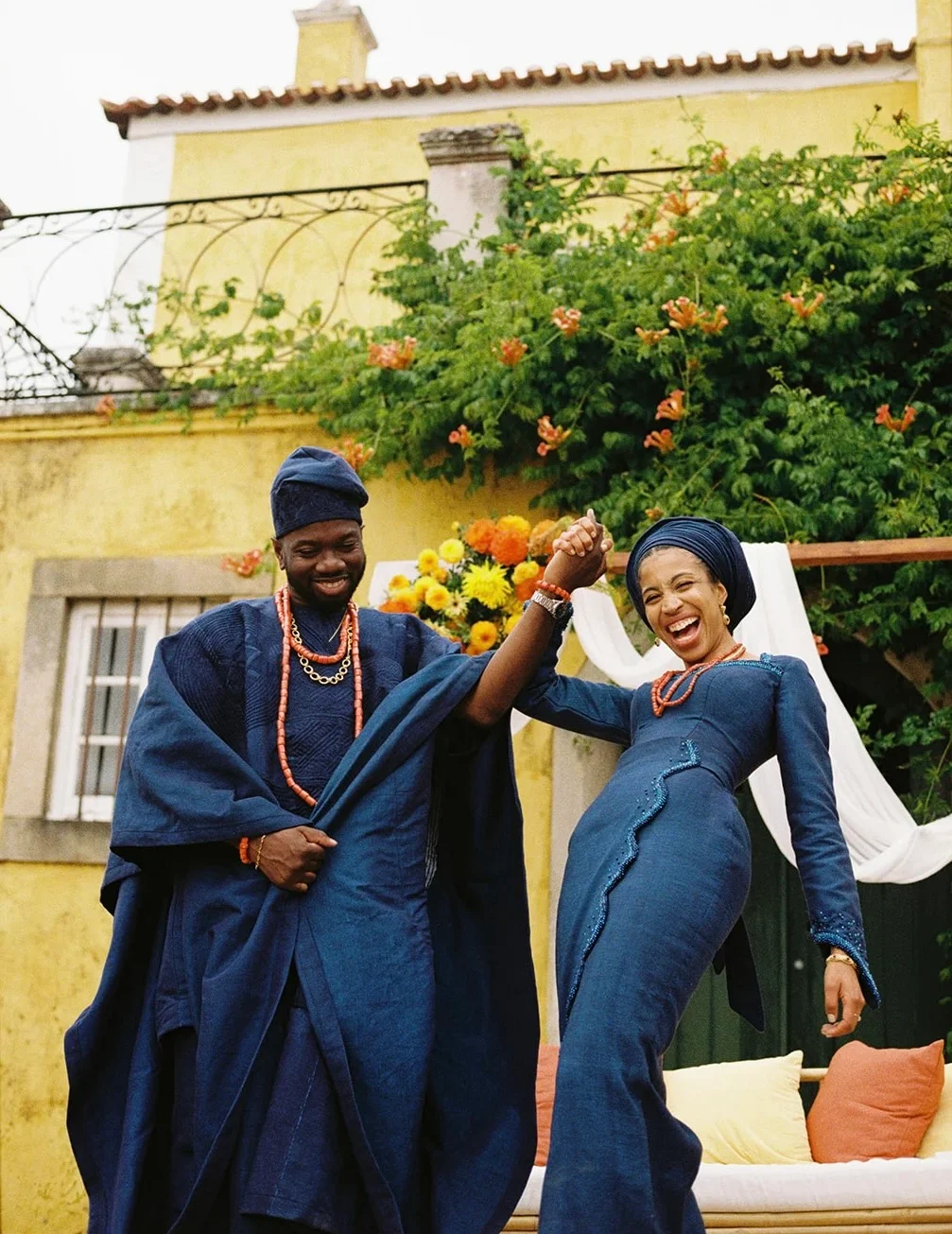 un mariage nigérian avec beaucoup de danse
