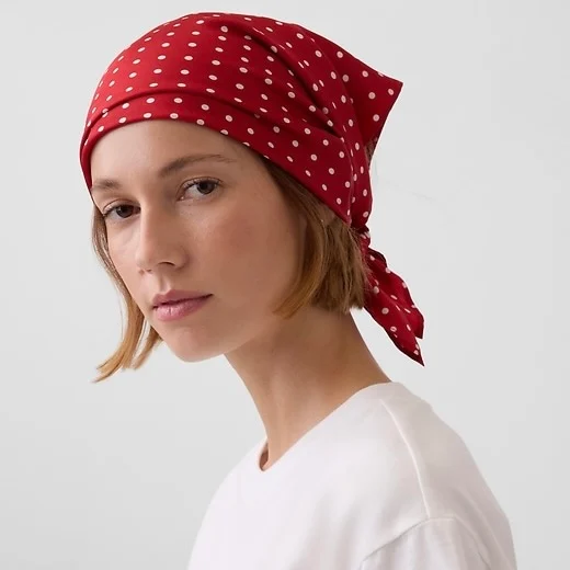 écart de bandana rouge
