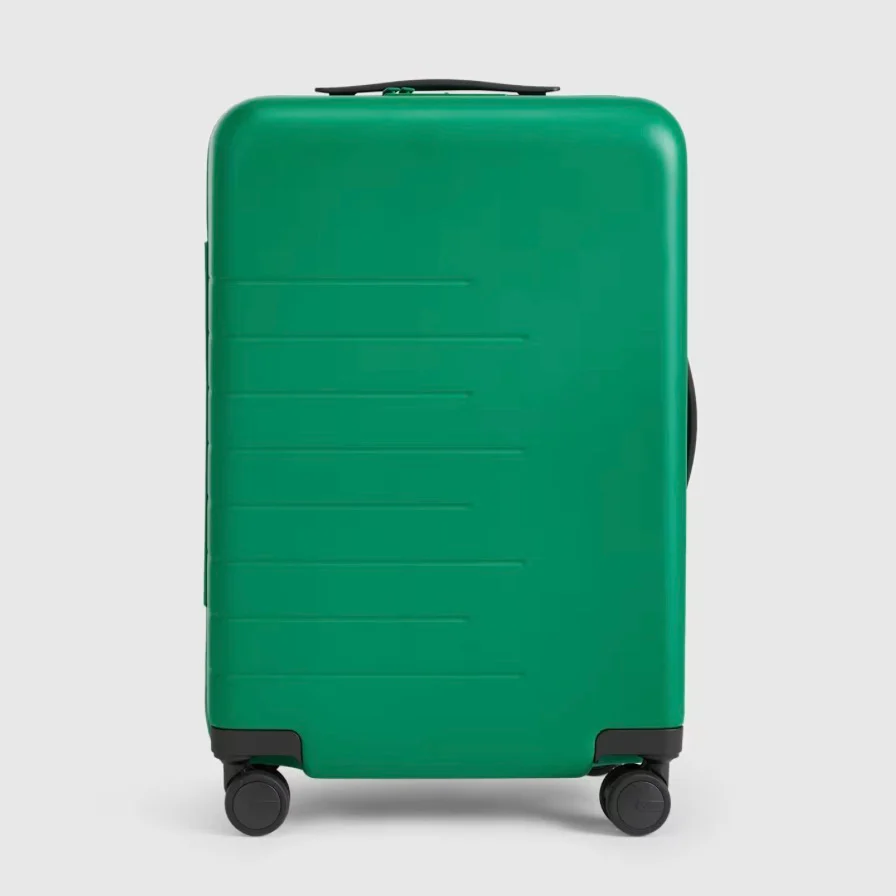 Voyage valise verte