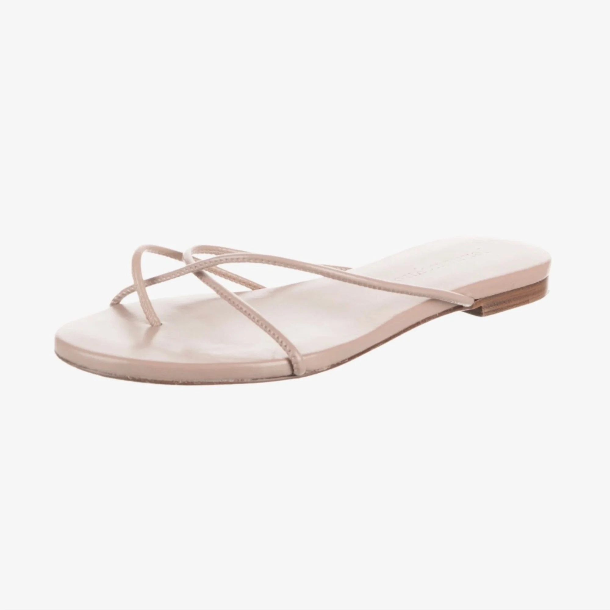 Sandales en cuir blanc Jenni Kayne