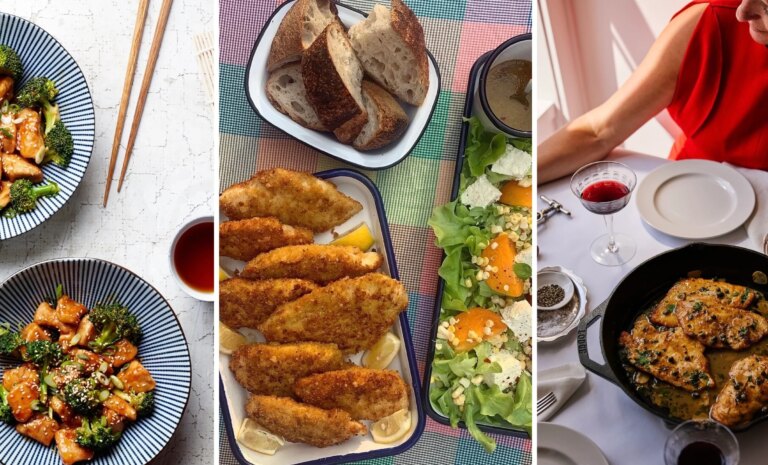 Trois recettes de poitrine de poulet préférées
