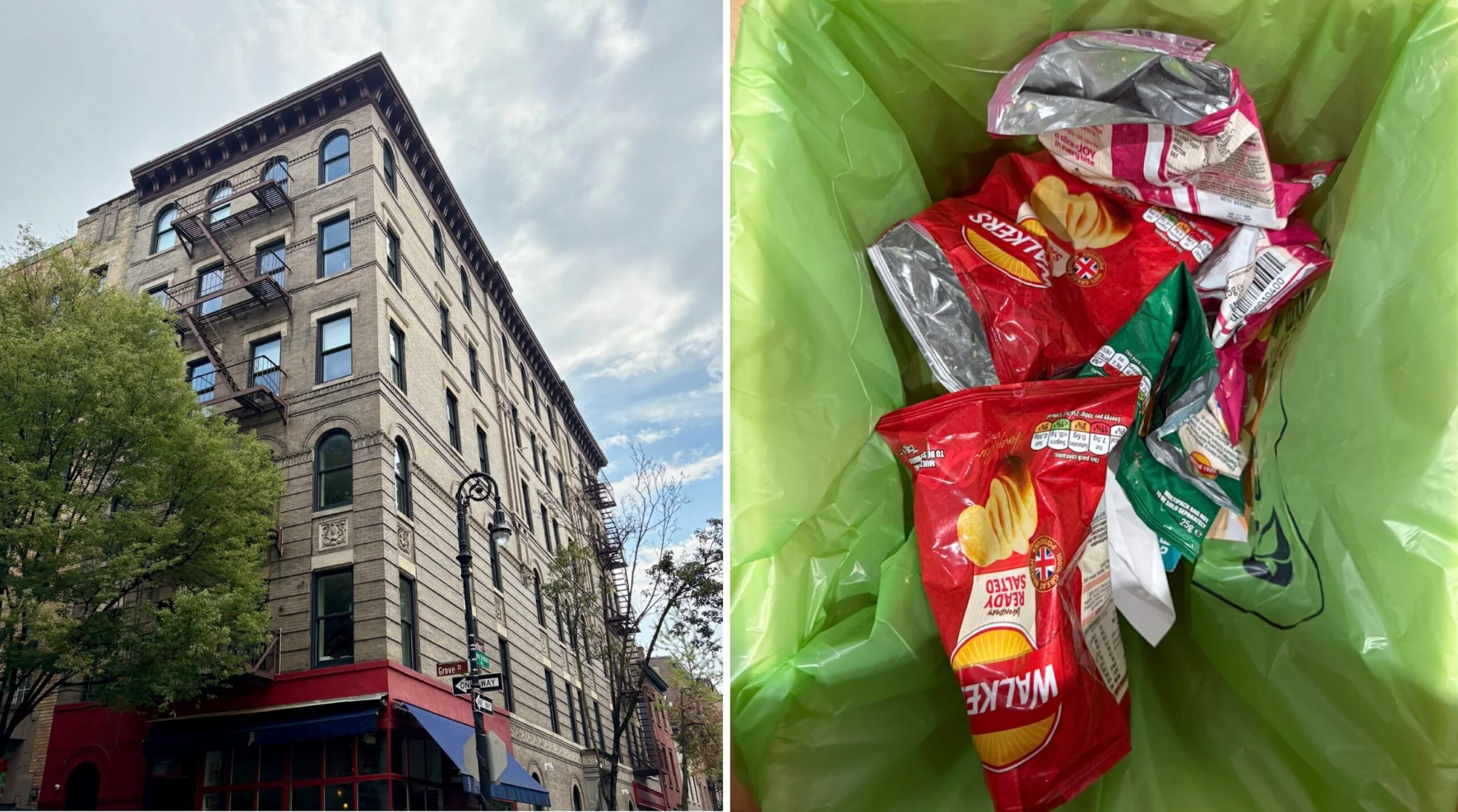 amis construisant New York