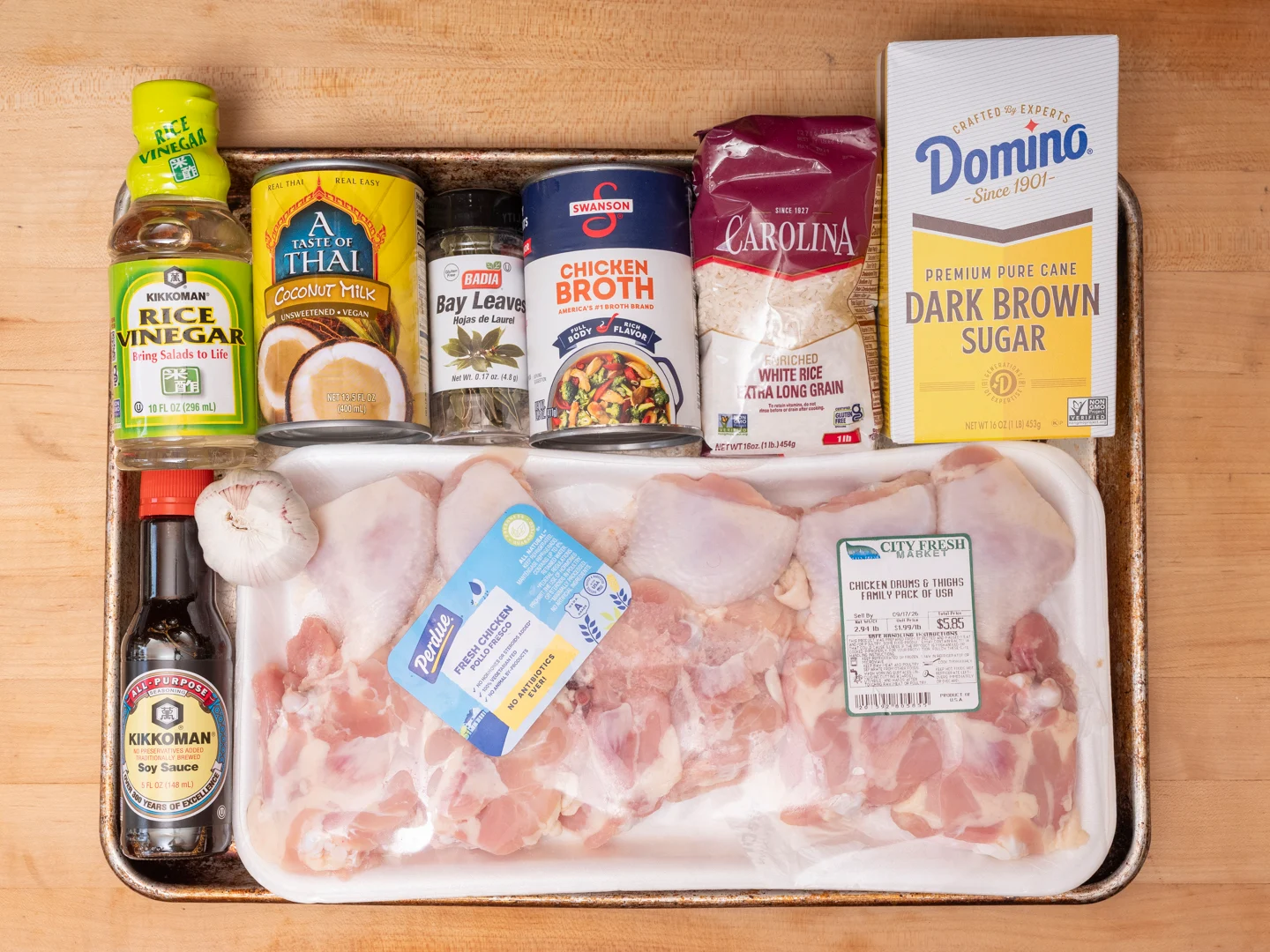 Poulet Adobo philippin