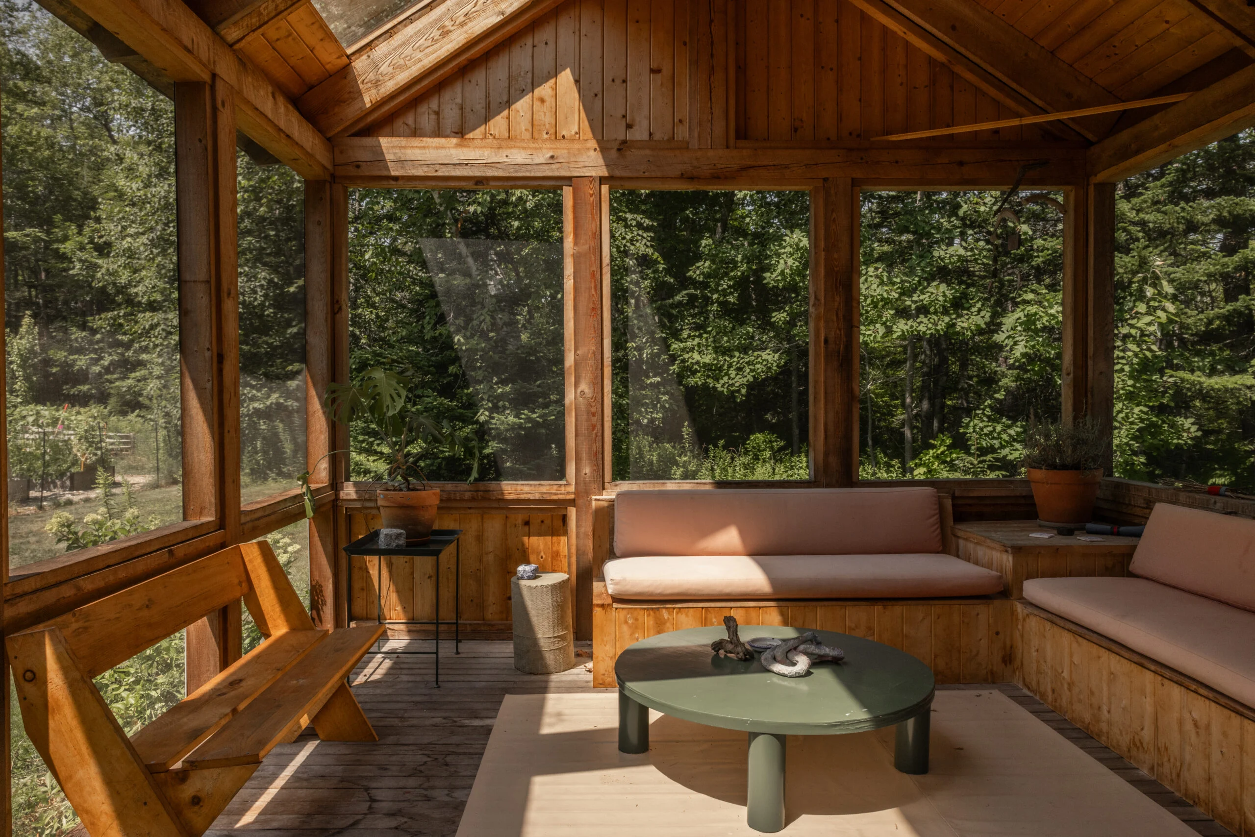 Visite de la maison Zinzi Edmundson dans le Maine