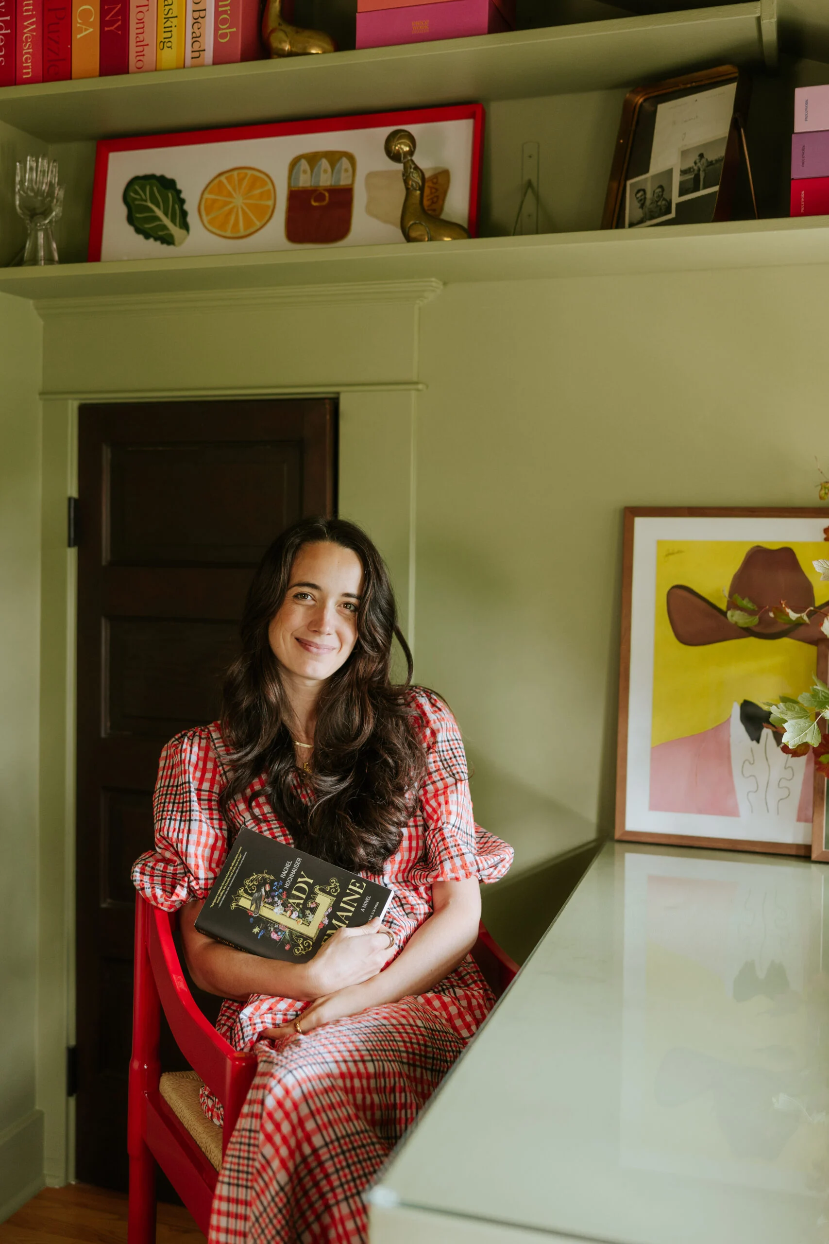 Visite avant et après du bureau à domicile de Rachel Hochhauser