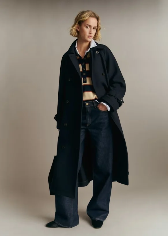 manteau sézane en laine