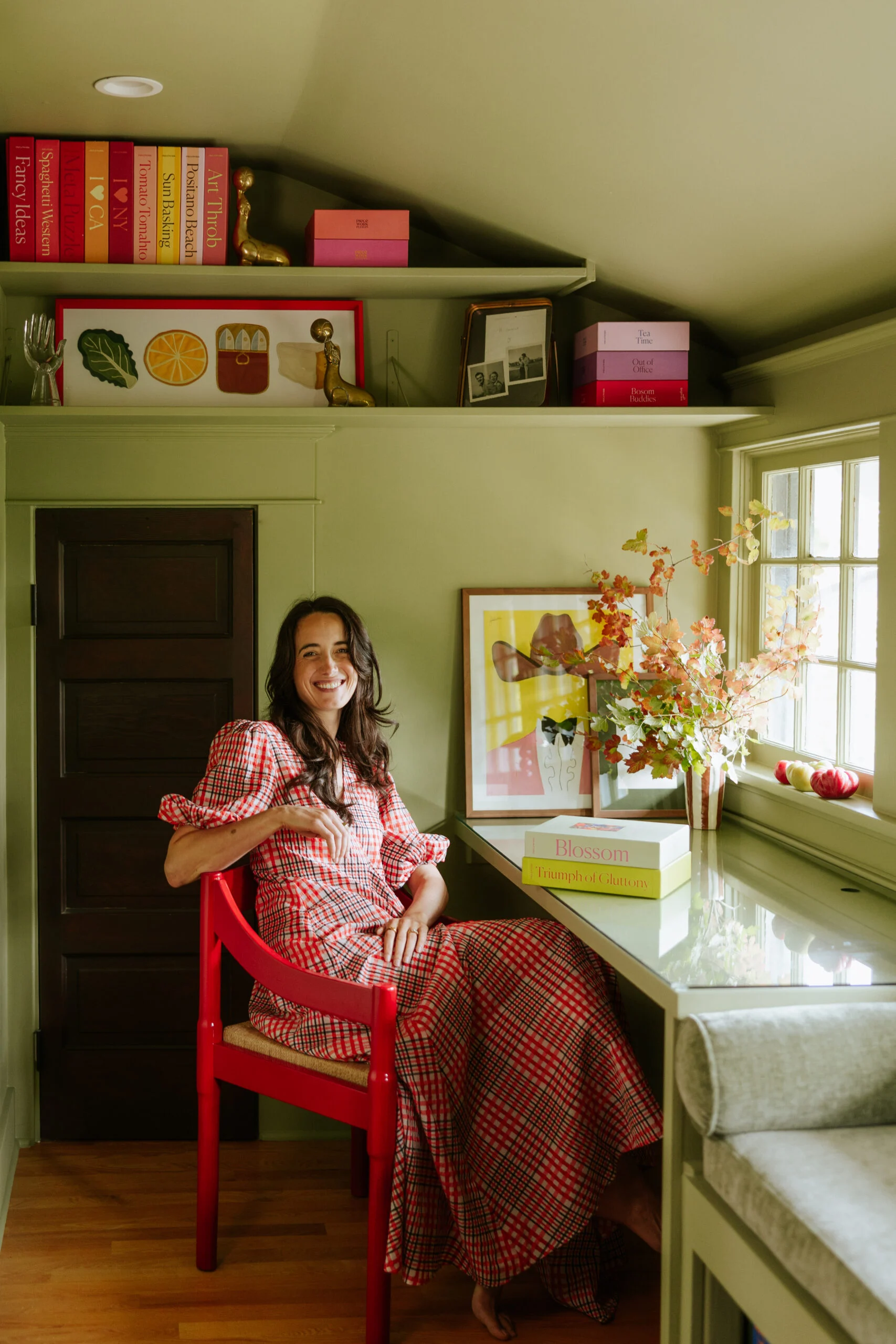 Visite du bureau de Rachel Hochhauser