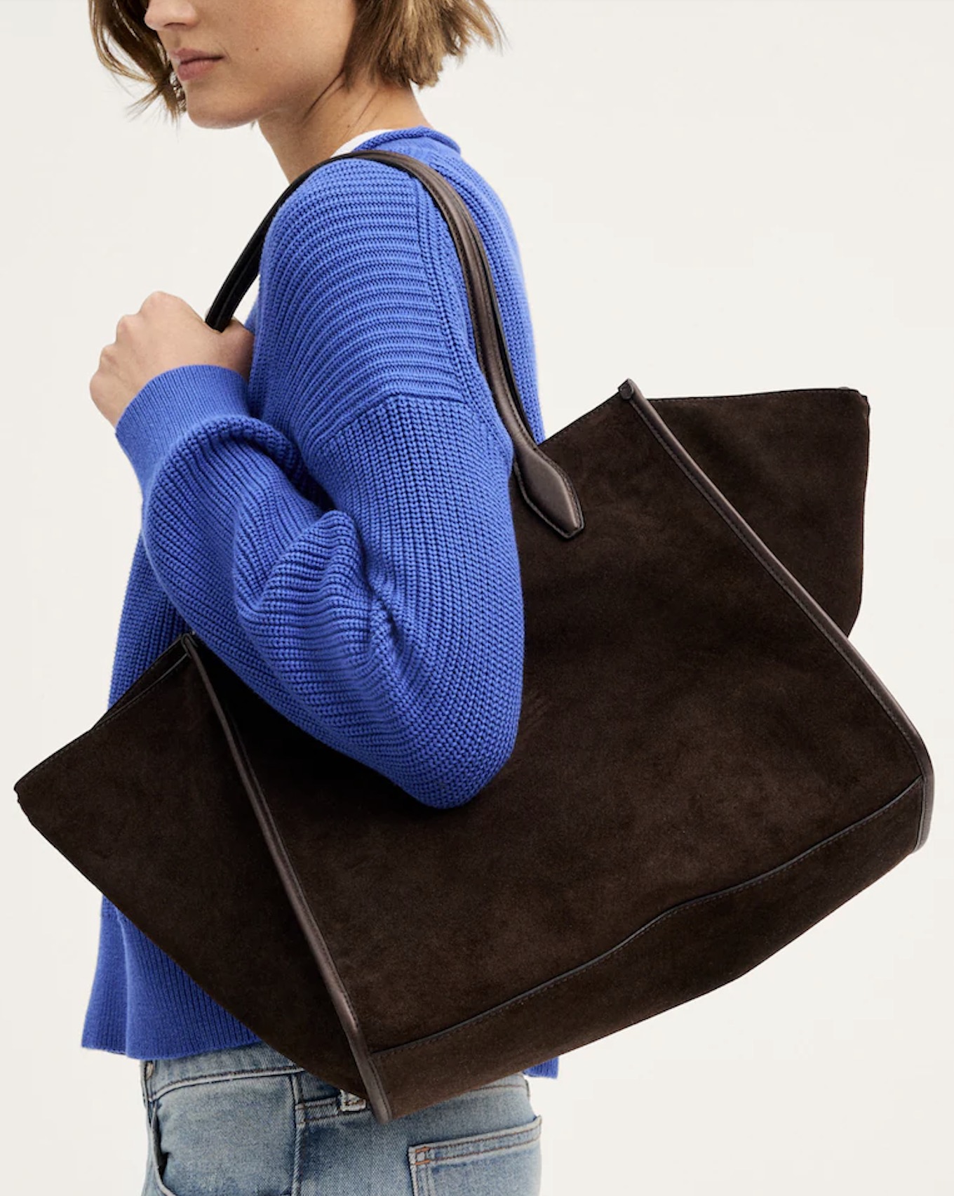 sac fourre-tout marron madewell
