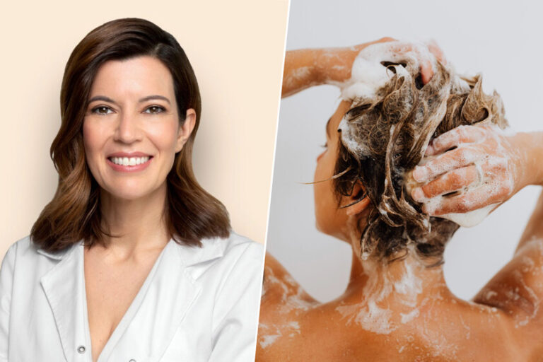 Ana Molina, dermatologue : « Si vous souffrez de dermatite séborrhéique, de pellicules ou de problèmes de cuir chevelu, il est essentiel de laisser agir le shampooing pendant au moins 3 à 5 minutes. Il ne s'agit pas seulement de laver et de rincer ! »