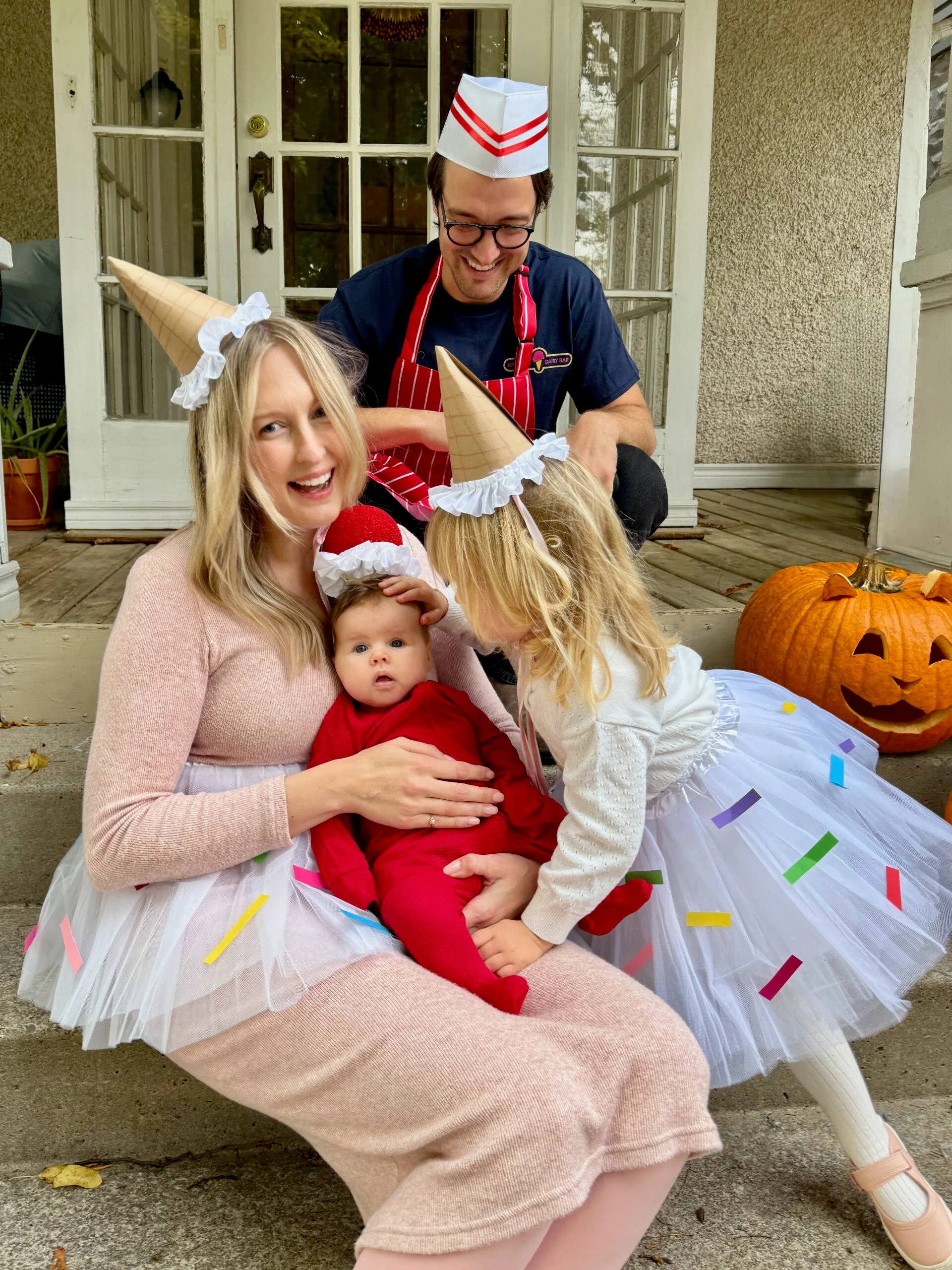 costume d'Halloween à la crème glacée