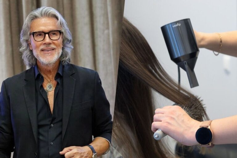 Alberto Cerdán, coiffeur : "Lorsque vous avez fini de sécher vos cheveux à la maison, séchez-les à l'air froid pendant 30 secondes, suivi de deux ou trois gouttes d'huile de scellement. C'est idéal pour prévenir les frisottis."