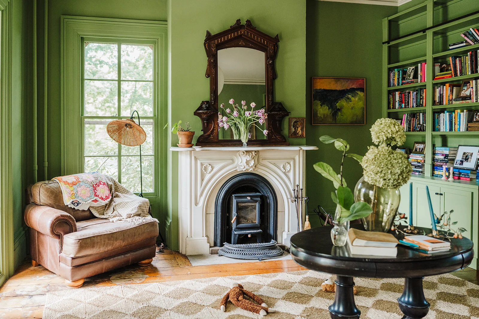 Visite de la maison d'Olivia Muenter