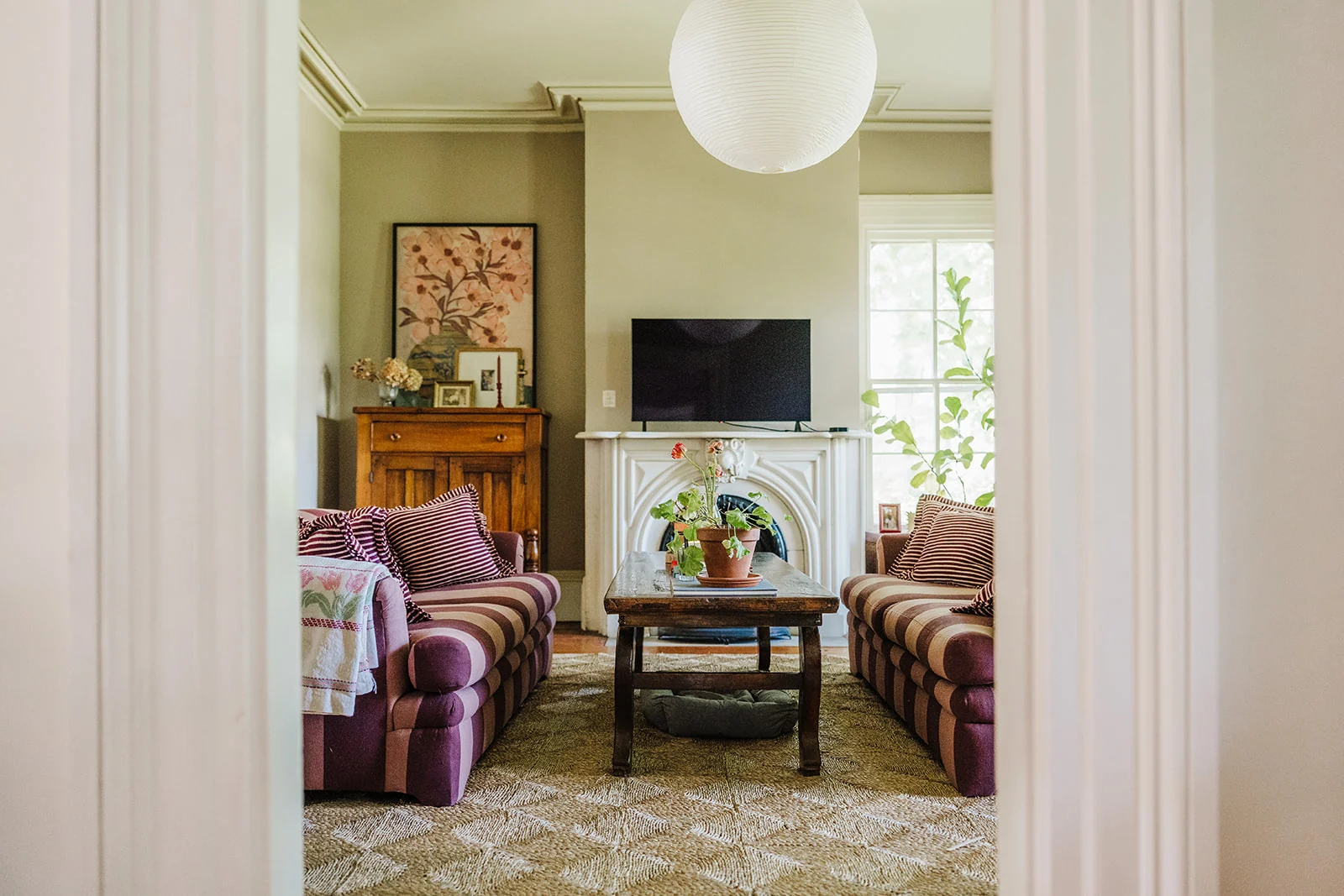 Visite de la maison d'Olivia Muenter