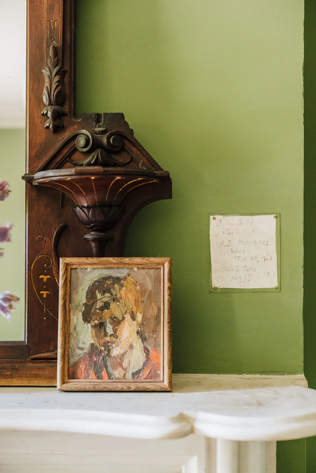 Visite de la maison d'Olivia Muenter