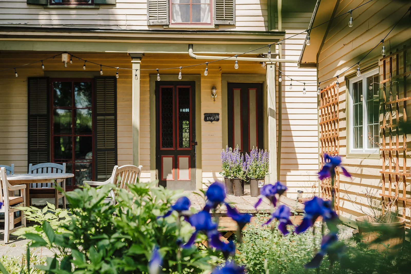 Visite de la maison d'Olivia Muenter