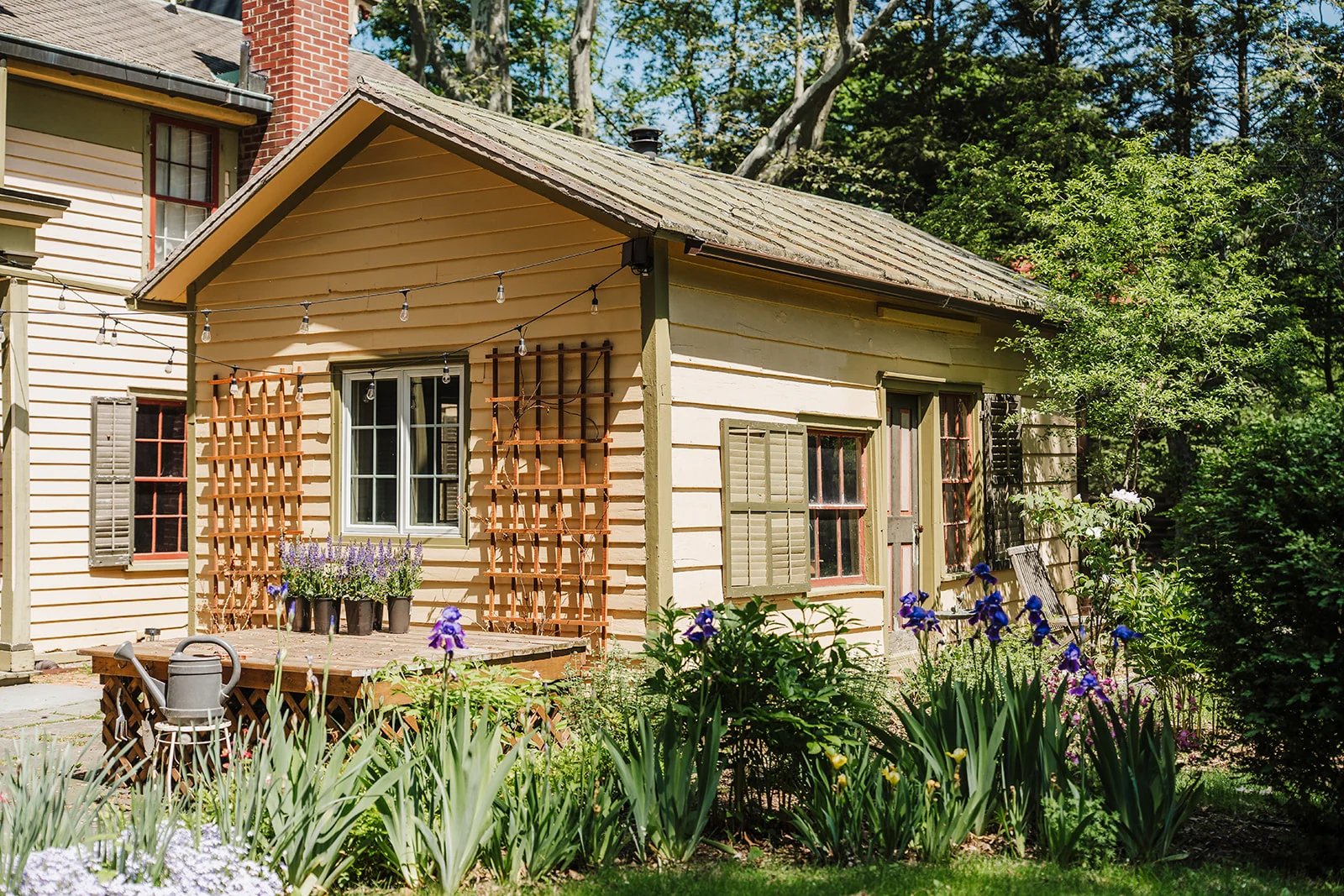 Visite de la maison d'Olivia Muenter
