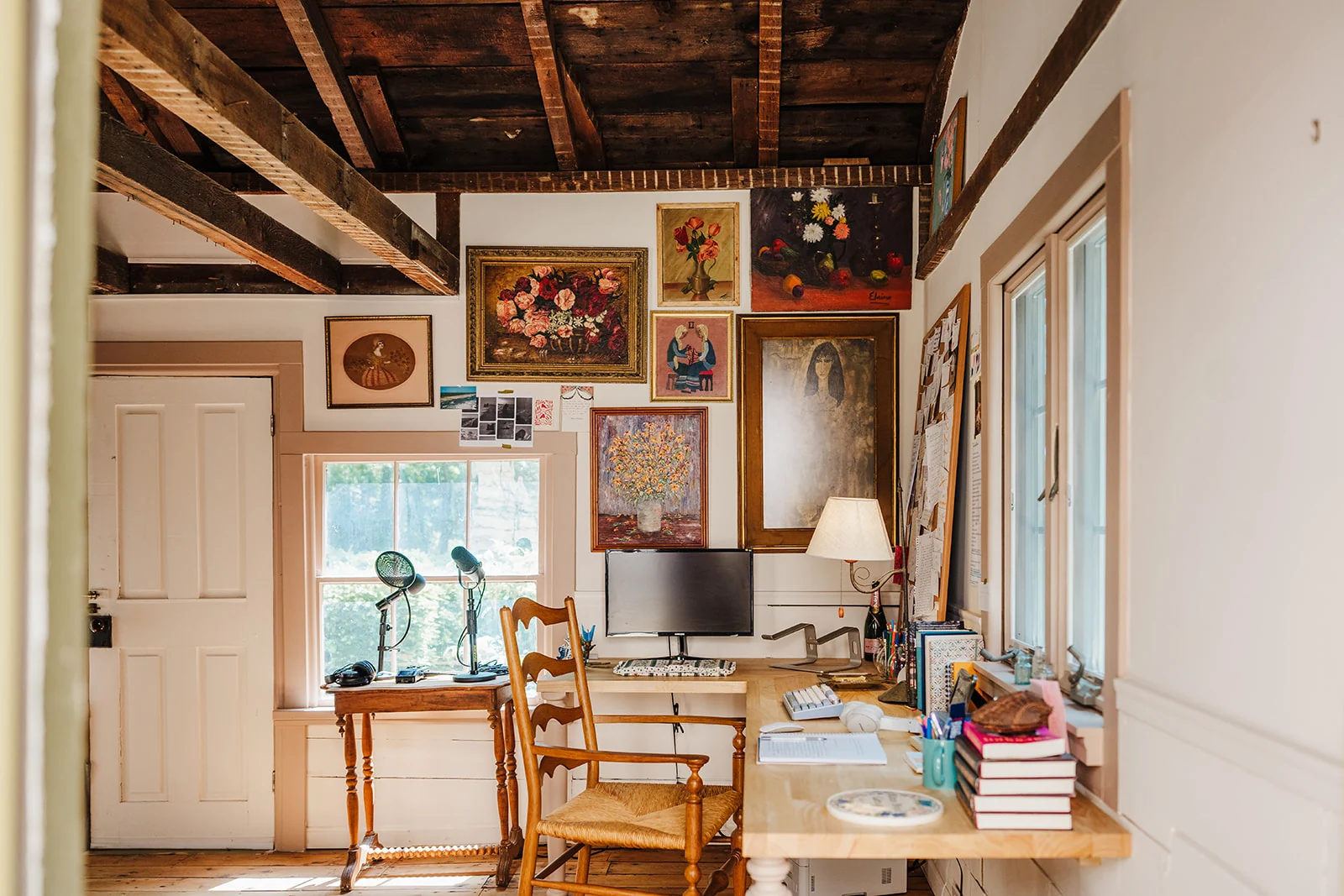 Visite de la maison d'Olivia Muenter