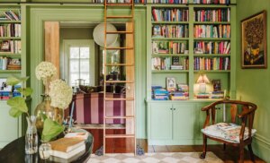 La maison d'Olivia Muenter dans la vallée de l'Hudson semble tout droit sortie d'un film de Nora Ephron
