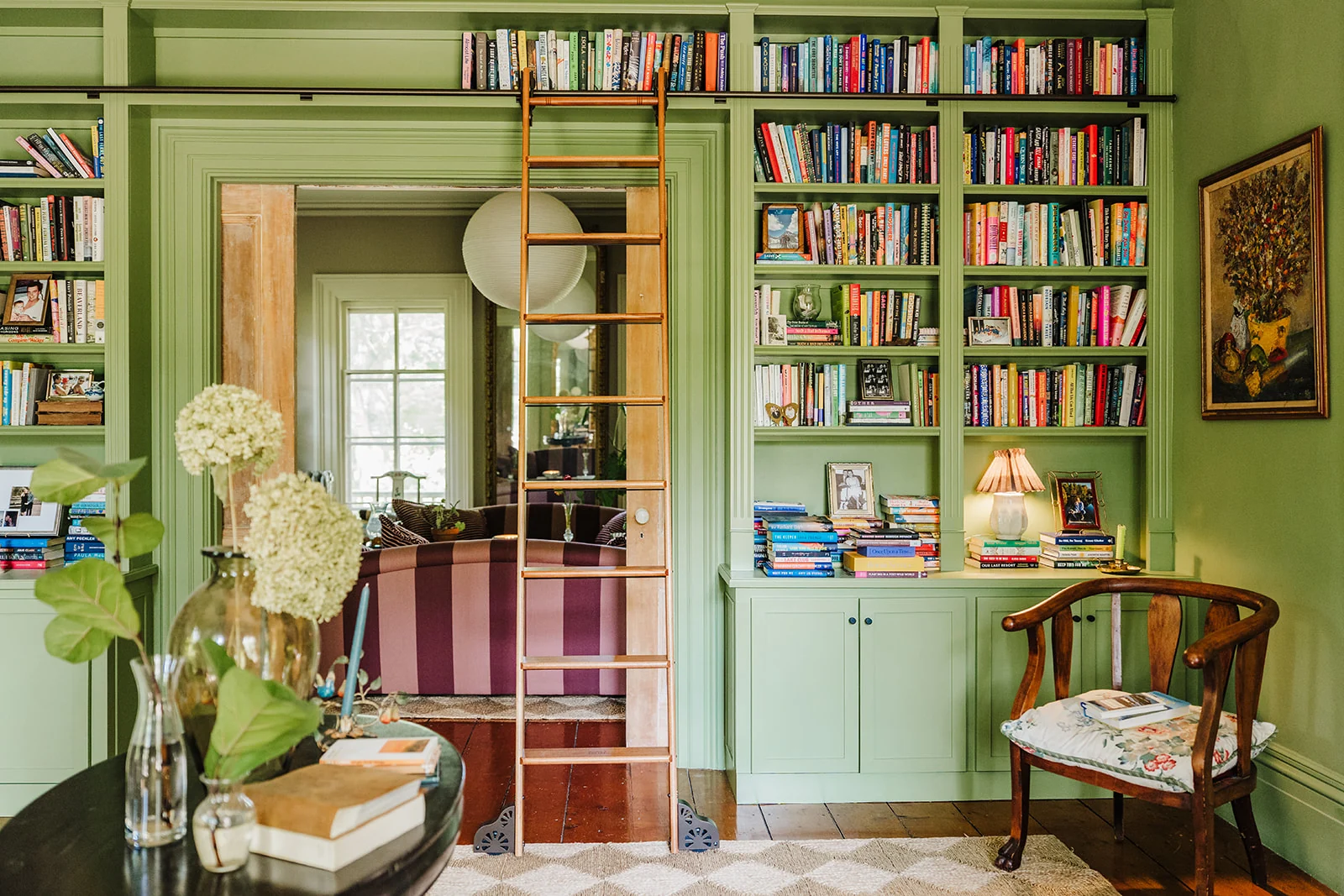 Visite de la maison d'Olivia Muenter